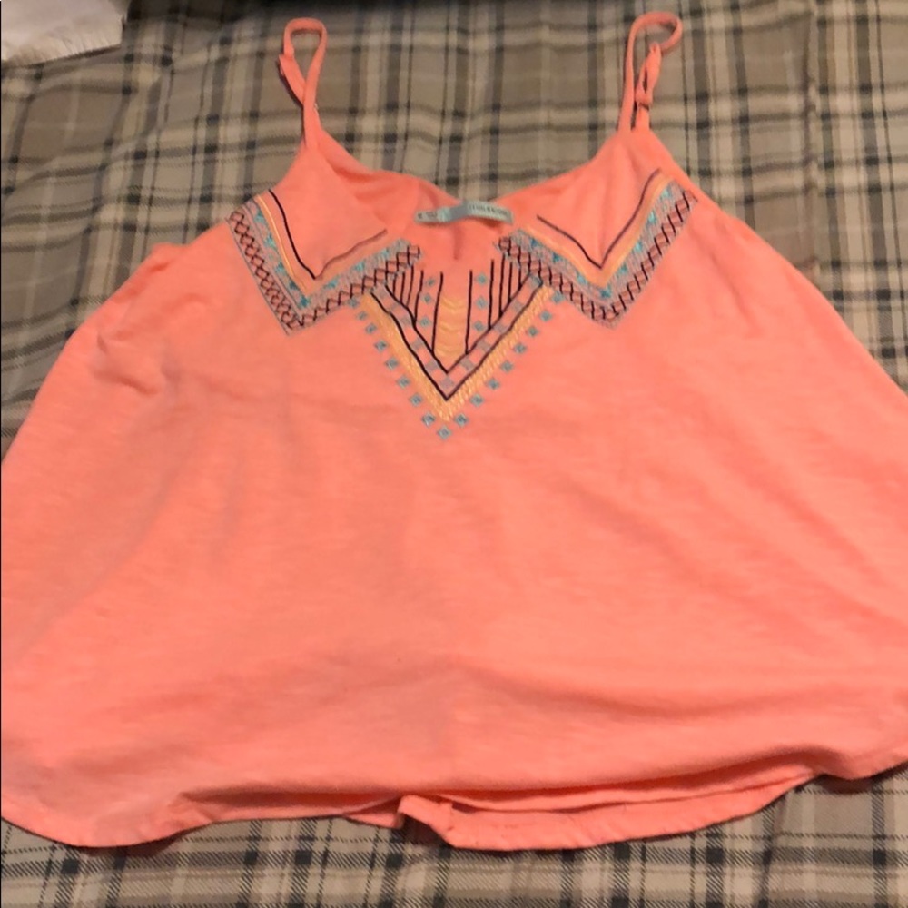 Pink tank top